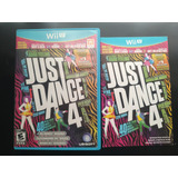 Just Dance 4 Solo Caja Y Manual Sin Disco Juego 