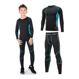 2 Piezas De Ropa Deportiva, Ropa Interior Térmica For Niños