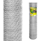 Tela Galinheiro Cercado Arame Horta 1,50x50m Galvanizado