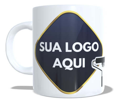 Caneca Personalizada Com Sua Logo Foto Arte Tema