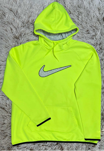 Sudadera Hoodie Verde Con Gorro Nike Para Hombre Talla Xl