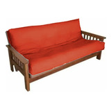 Funda De Futon Colchon 3 Cuerpos 140x190 Tropical Mecanico