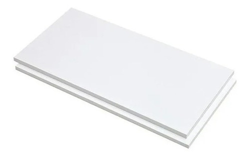 1 Prateleira Tampo 130x60 Mdf 15mm Branco Frete Grátis