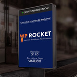 Wp Rocket Plugin Atualizado + Chave Novo Mundo Inpriv