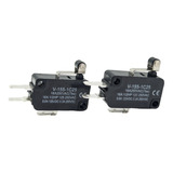 Micro Switch V-155-1c25 Palanca Rodillo *pack 2 Piezas*