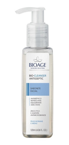 Microagulhamento Sabonete Antisseptico Facial 120ml Bioage