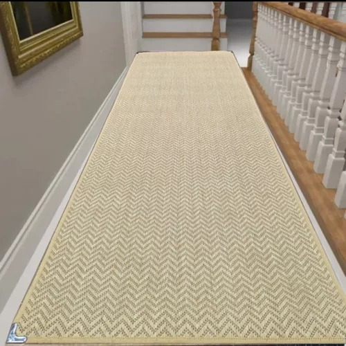 Tapete Passadeira 5,00 Metros Sisal C/ Antiderrapante Clean 