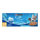  Alimento Para Gato Catchow Adultos Pescado 24 Sobres 85g