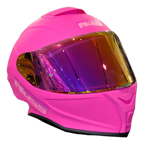 Casco Certificado Dot Super Deportivo Noss 801s Rosa