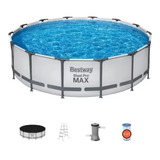 Piscina Alberca Circular Bestway Steel Pro 4.27m +accesorios