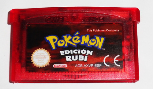 Pokemon Rubi Español Game Boy Advance