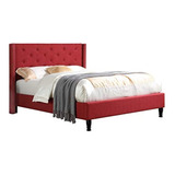 Home Life Premiere Clasicos Ropa De Cama De Lino Rojo Borgo