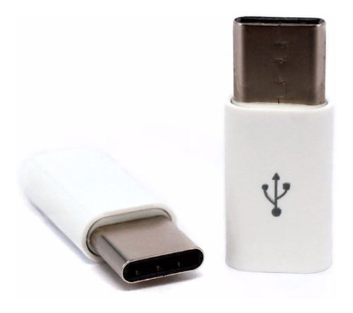 Adaptador P Carga/datos Micro Usb Hembra A Tipo C Macho 2pza