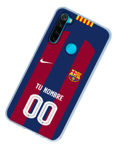 Funda Para Xiaomi Barcelona Local Personalizada Nombre