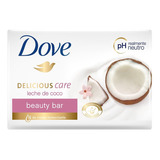 Jabón En Barra Dove Corporal Leche De Coco 135g