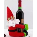 Porta Botella De Vino Viejo Pascuero Navidad