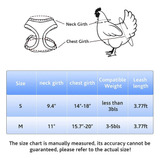 Lansiger Arnés De Pollo Ajustable Con Correa, Arnés Para Mas