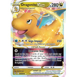 Dragonite Vstar Original Con Doble Proteccion Pokemon Tcg