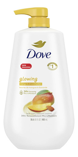 Dove Glowing Body Wash Mango & Almond Butters 905ml