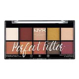 Maquillaje Profesional De Nyx Perfect Filter Shadow Palette,