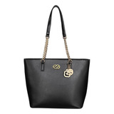 Bolsa Tote Para Mujer Enso Eb310ttb Color Negro