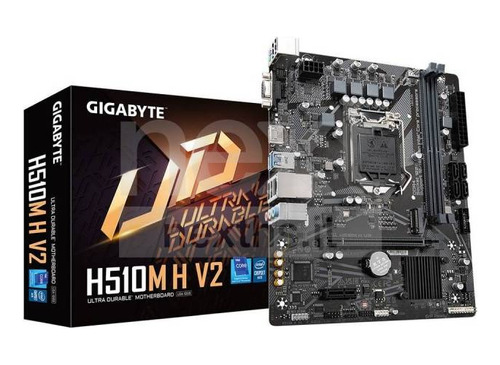 Placa Mãe Gigabyte Ddr4  H510m H V2 Intel M.2 Hdmi