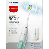 Escova De Dente Elétrica Colgate+philips Sonicpro 50 Branca 
