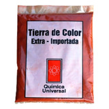 Tierra De Color Roja Bolsa 500grs Química Universal