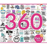 360 Plantilla Frases Vinilo Sublimacion Camiseta Pack 1