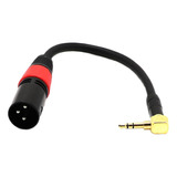 Xlr A Cable De Sonido De Micrófono Esté De 3.5 Mm 1/8  