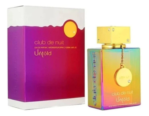Perfume Club De Nuit Untold Armaf Edp Mujer 105 Ml