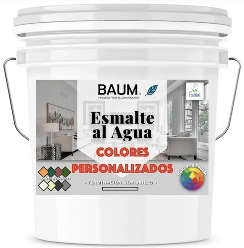 Tineta Del Mejor Esmalte Al Agua Colores Personalizados