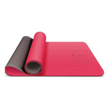 Yoga Pilates Mat 10mm Tpe Colchoneta Enrollable