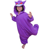 Sazac Kigurumi - Pokemon - Gengar - Mono De Halloween - Disf