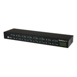 Startech. Com Usb A Concentrador Serie - 16 Puertos - Retenc