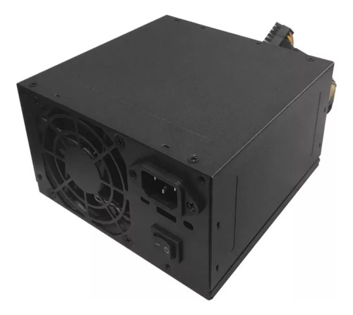 Fuente De Alimentacion Pc Iqual 600w Cooler 80mm Atx