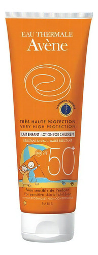 Protector Solar  Para Niños Avène  Niños Leche Corporal 50fps  En Crema 250ml