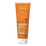 Protector Solar Avène Niños Fps 50 Leche Corporal En Crema De 250 Ml