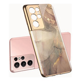 Funda Protectora Marble Design S21 Ultra 5g