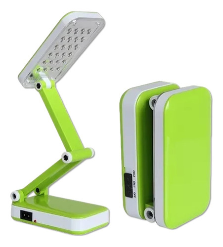 Lampara Led Recargable Escritorio Plegable Portatil 