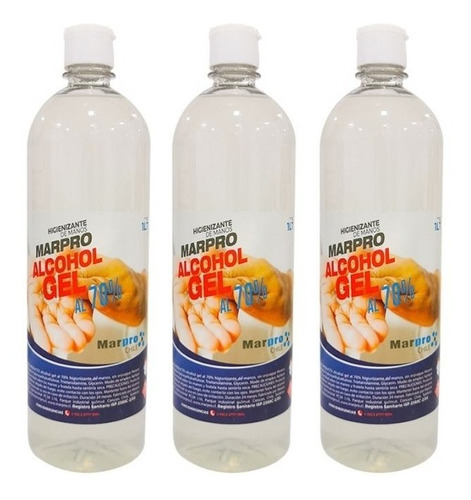 Alcoholgel 70% - 3 Litros