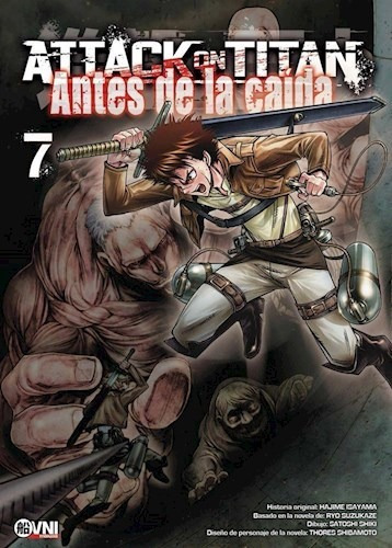 Libro Attack On Titan: Antes De La Caida Vol 7 De Hajime Isa