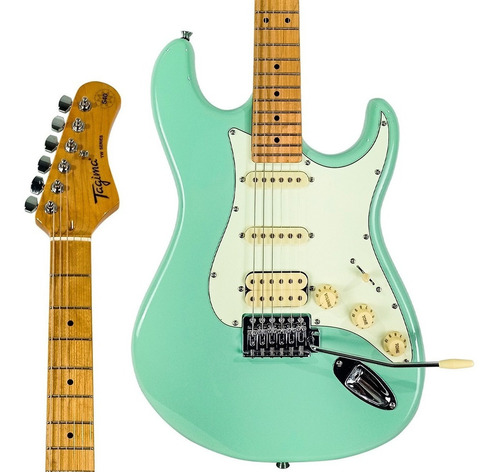 Guitarra Tagima Tg 540 Woodstock Tw Series Surf Green