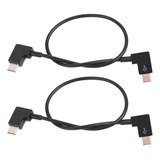 2 Paquetes Cable Corto De 30 Cm Usb Tipo C A Tipo C, Ángulo