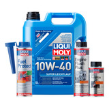 Kit 10w40 Super Leichtlauf Oil Additiv Liqui Moly + Obsequio