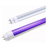 Tubo Led Luz Negra Ultravioleta 120cm 