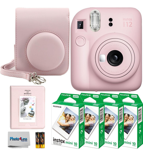 Cámara De Película Instantánea Fujifilm Instax Mini 12 (rosa