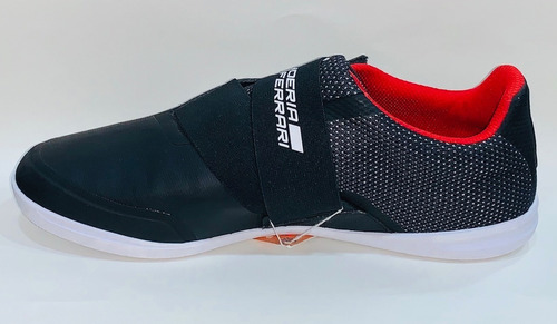 Puma Sf Charger Ignite Ferrari En Color Negro De Velcro