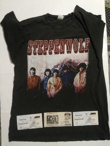 John Kay Steppenwolf Tshirt Via Funchal Sp 2004 + 3ingressos