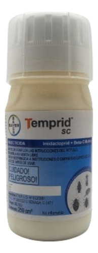 Temprid Insecticida Bayer X 250cc Contra Cucarachas